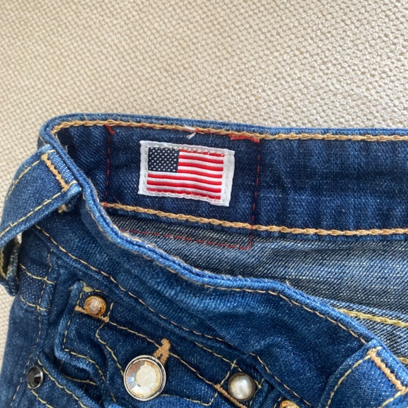 Women’s True Religion Jeans Billy Straight Leg Style Size  28 - Picture 3 of 10